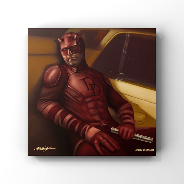 Daredevil: I Never Saw You Canvas Print