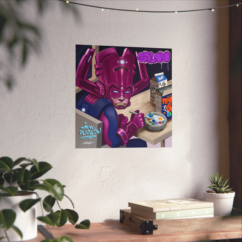 Mmm Planets Fine Art Poster