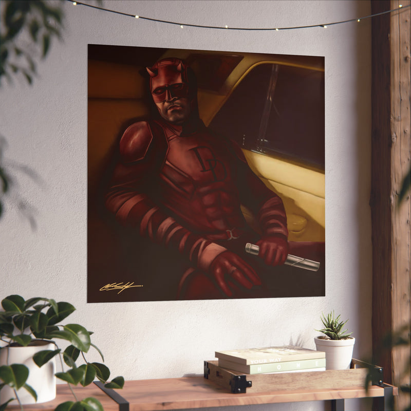 Daredevil :I Never Saw You Fine Art Poster