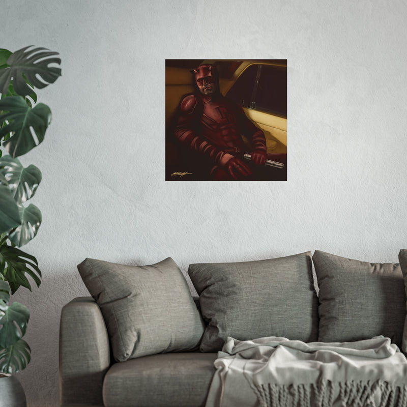 Daredevil :I Never Saw You Fine Art Poster