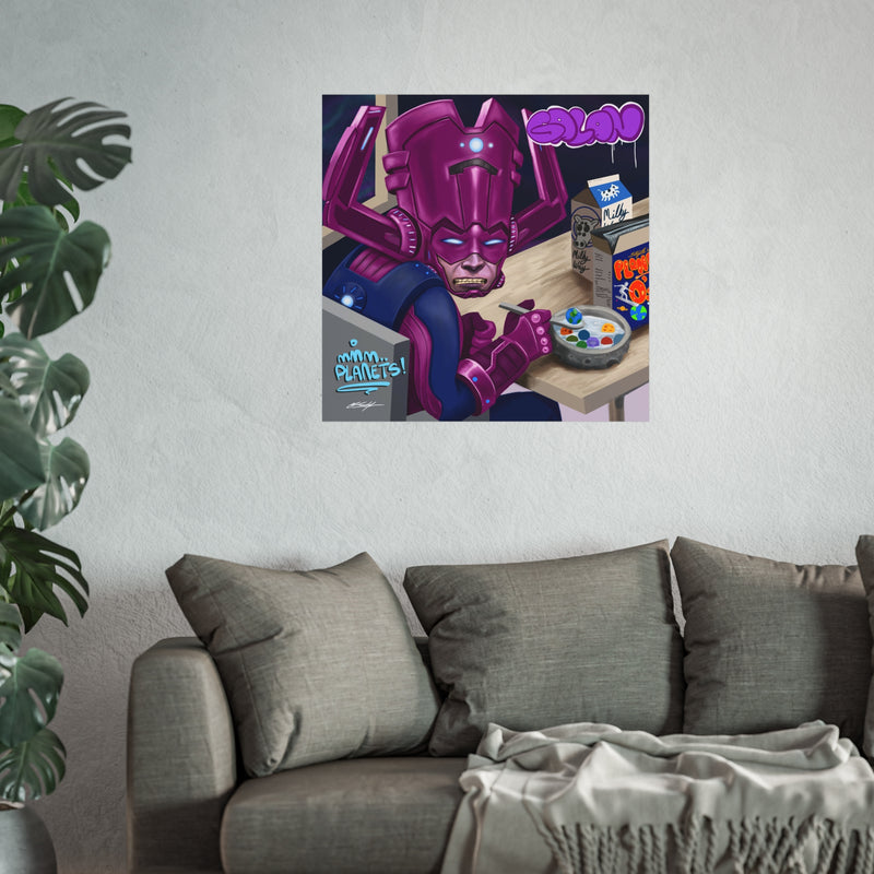 Mmm Planets Fine Art Poster