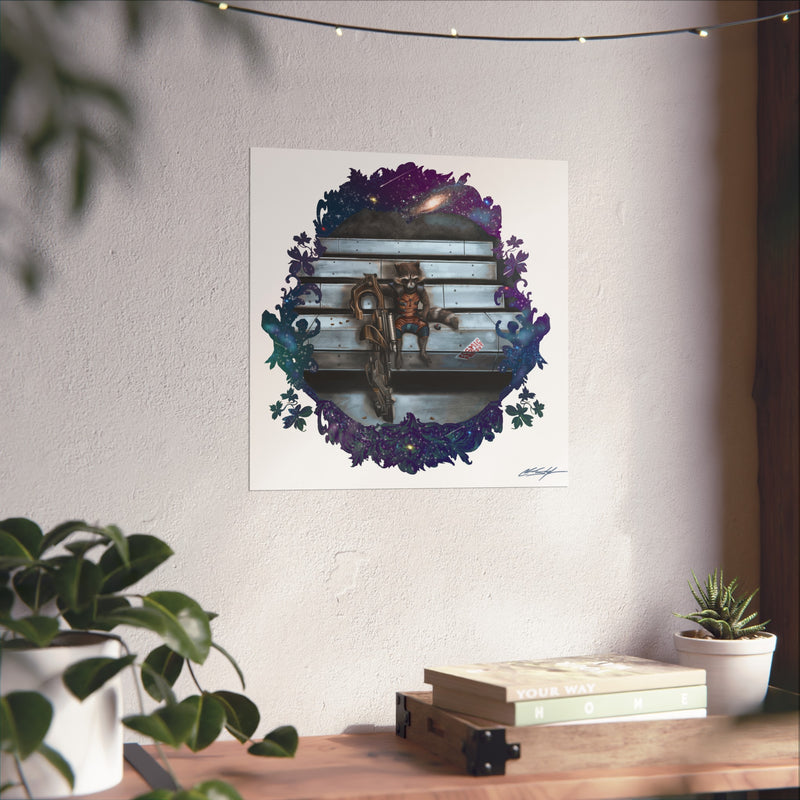 Cosmic Dropout Fine Art Poster