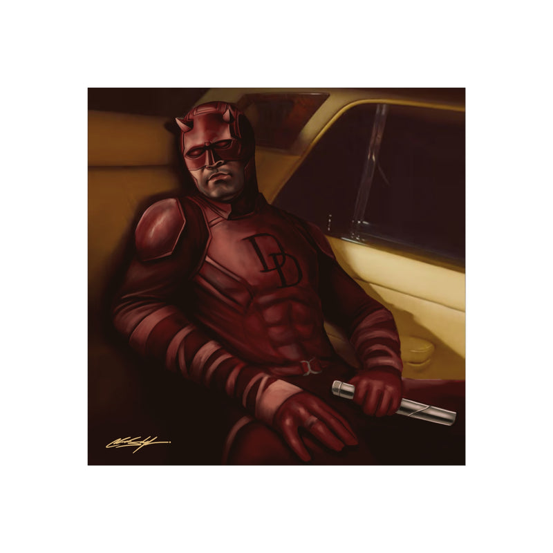 Daredevil :I Never Saw You Fine Art Poster