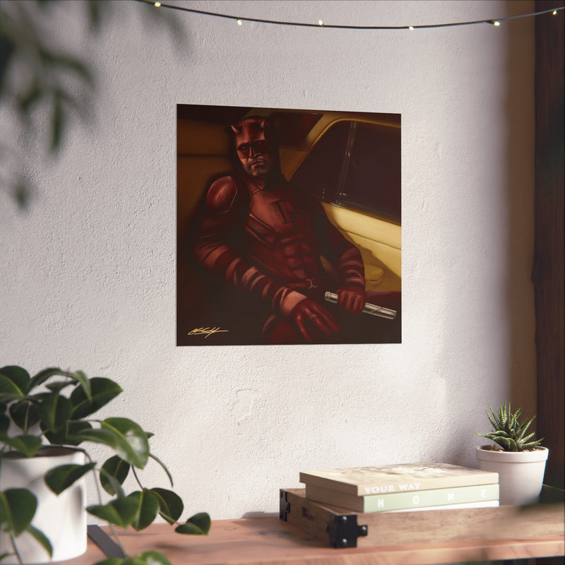 Daredevil :I Never Saw You Fine Art Poster