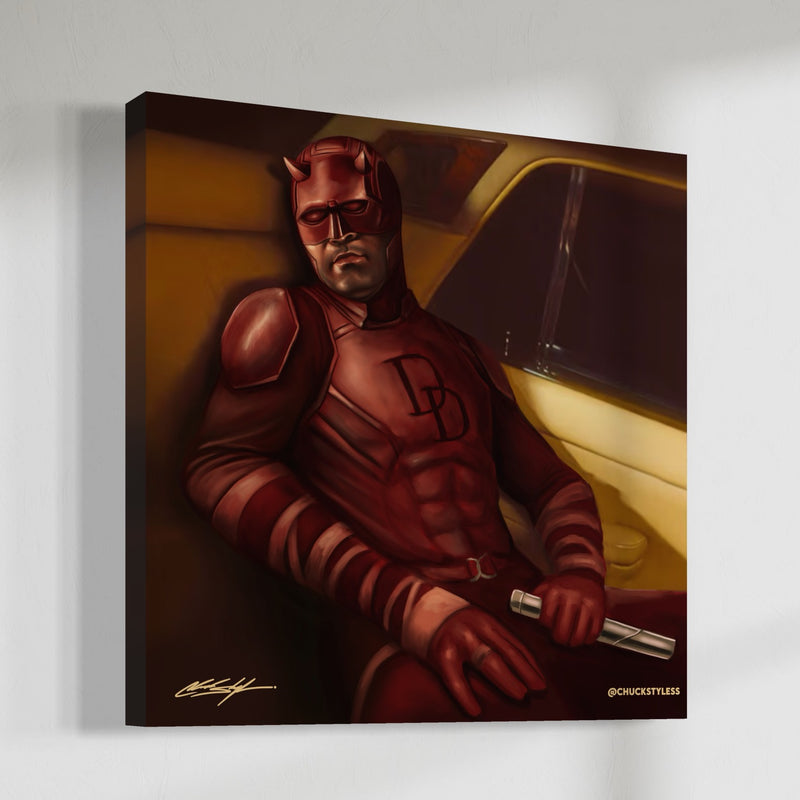 Daredevil: I Never Saw You Canvas Print