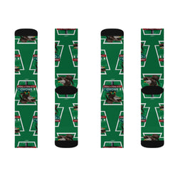 It’s A Philly Thing | Eagles on Broad  Socks Green