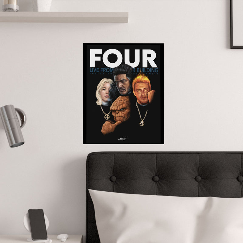 FOUR Satin Poster