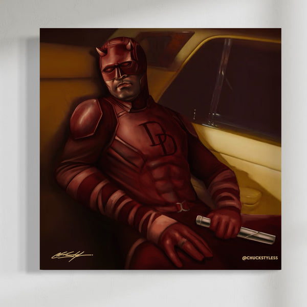 Daredevil: I Never Saw You Canvas Print