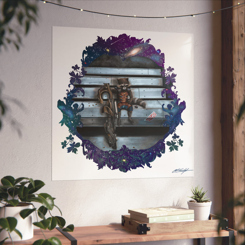 Cosmic Dropout Fine Art Poster