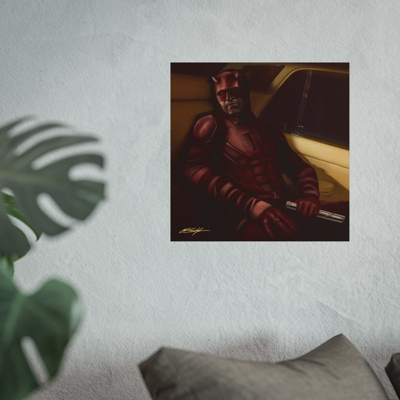 Daredevil :I Never Saw You Fine Art Poster