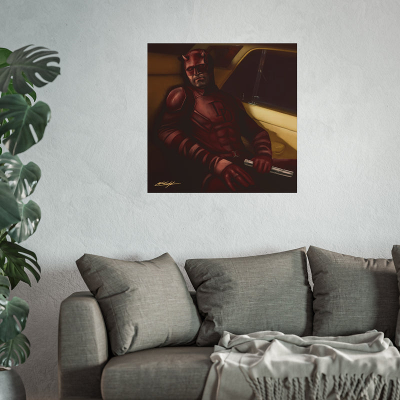 Daredevil :I Never Saw You Fine Art Poster