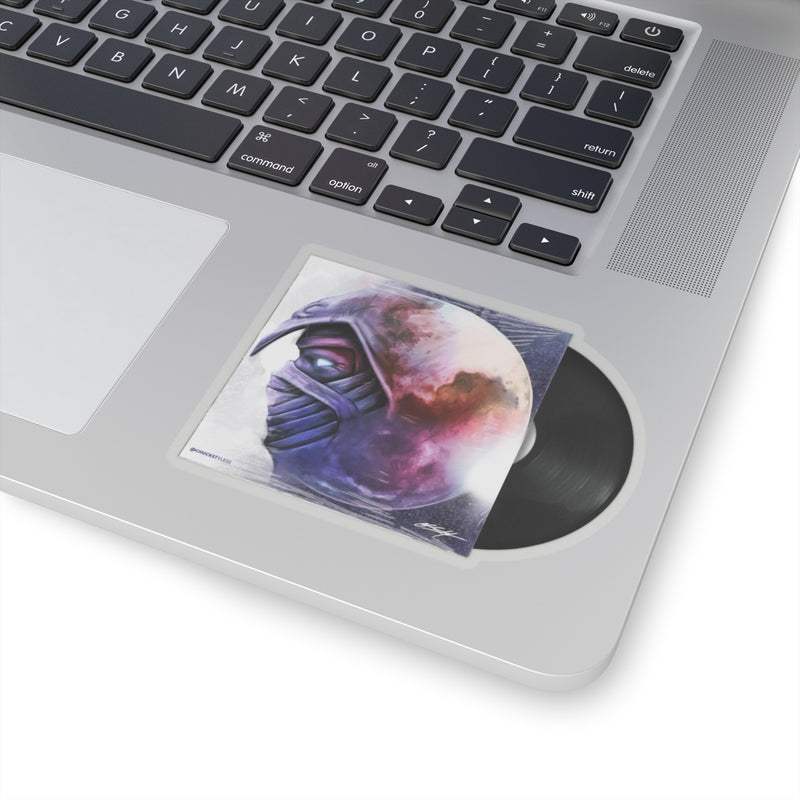 Man of the Moon Vinyl Record Sticker