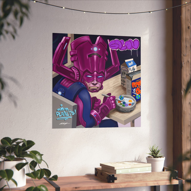 Mmm Planets Fine Art Poster