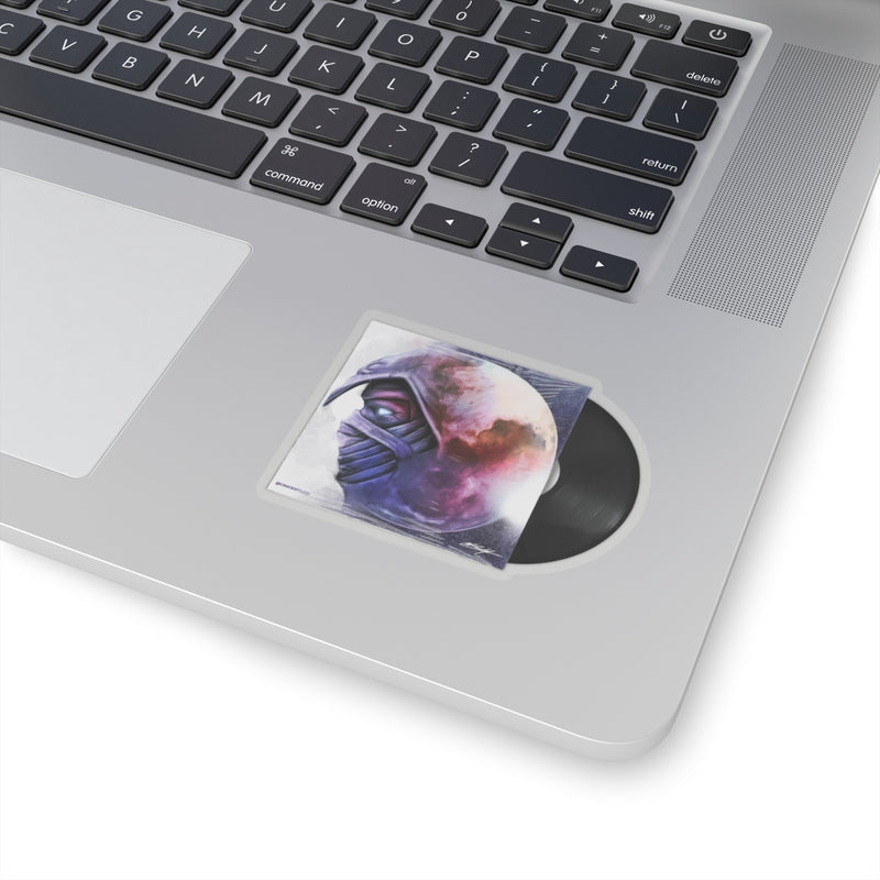 Man of the Moon Vinyl Record Sticker