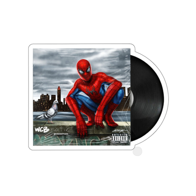 WebMatic Vinyl Record Sticker