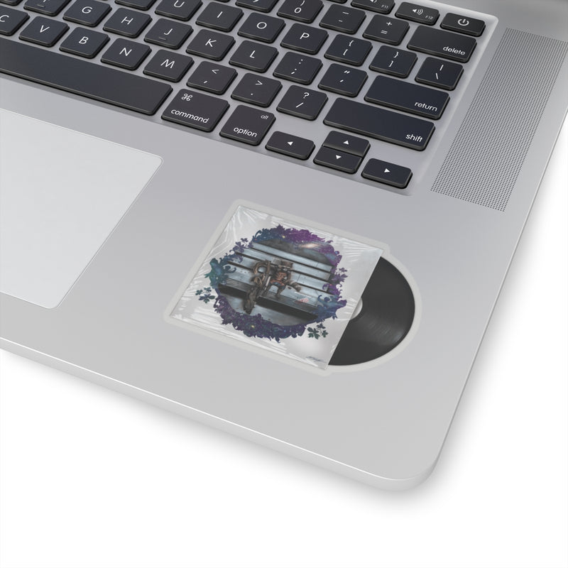 Cosmic Dropout Vinyl Record Sticker