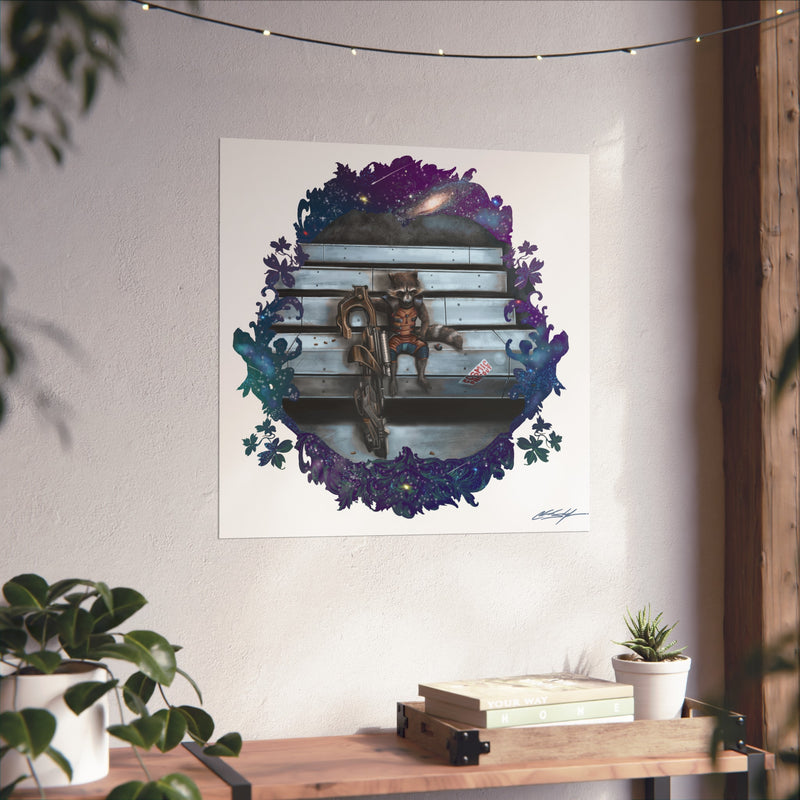 Cosmic Dropout Fine Art Poster