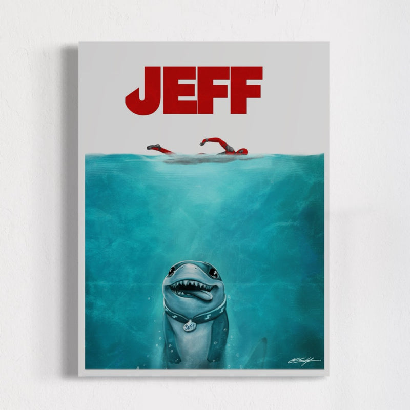 JEFF Canvas Print