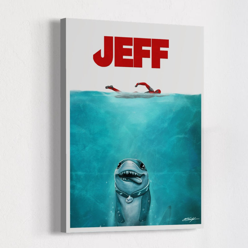 JEFF Canvas Print