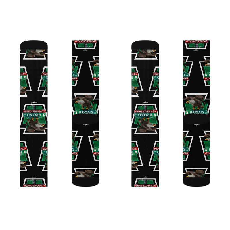 It’s A Philly Thing | Eagles on Broad  Socks